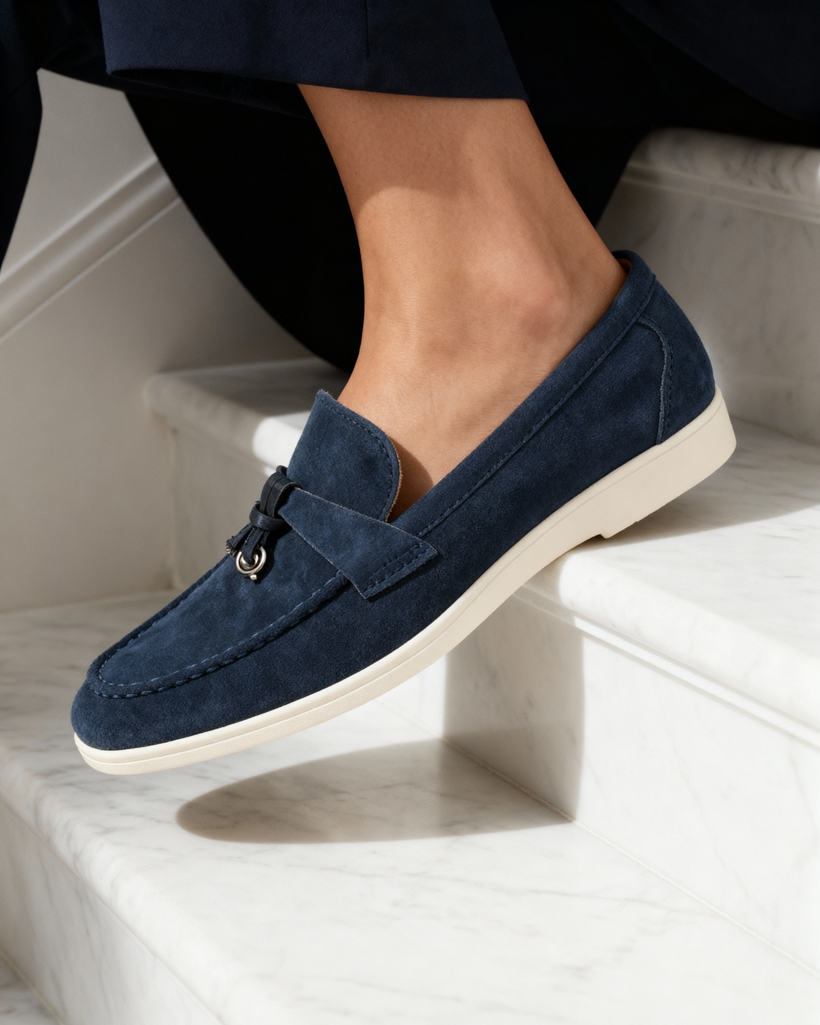 Suede Lady Loafers